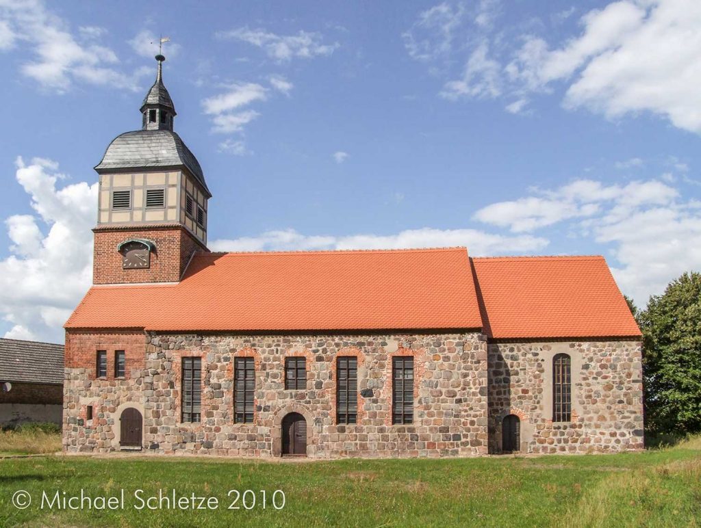 Dorfkirche Glienecke in ihrer heutigen Gestalt